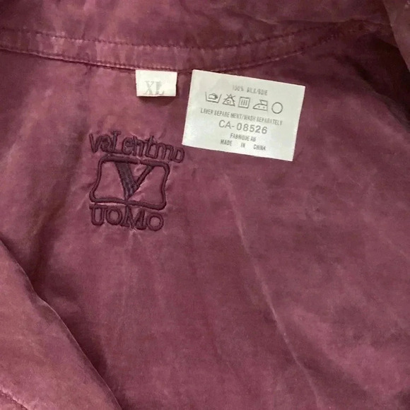 Vintage  Valentino silk shirt - Picture 3 of 6